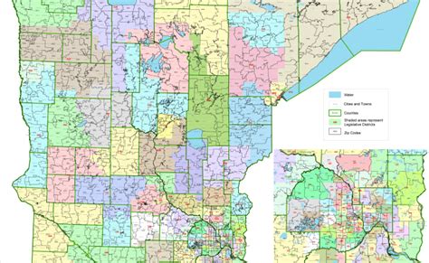 Minnesota Zip Codes Map List Counties And Cities Theme Loader