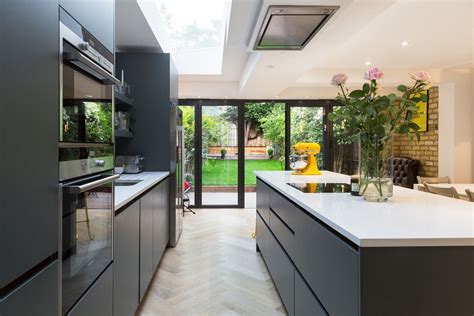 Perfect Contemporary Kitchen Extension Ideas Cabinets Under Island