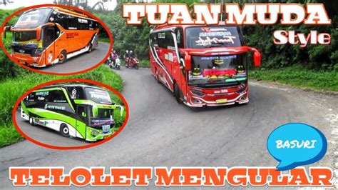 Bus Artis Rame Telolet Bris Trans Sjm Trans Subur Jaya Jalur Exstrime