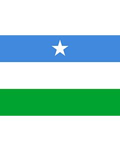 Flag: Puntland | landscape flag | 1.35m² | 14.5sqft | 90x150cm | 3x5ft