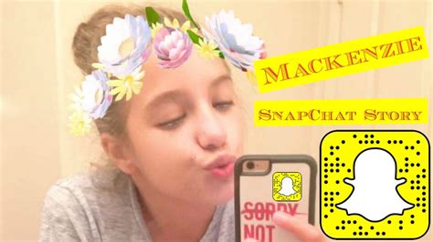 The Best Mackenzie Ziegler Snapchat Story Compilation Topmusical Ly Youtube