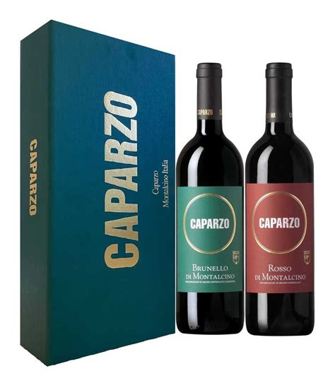 Brunello Et Rosso Di Montalcino En Coffret Caparzo Uritalianwines