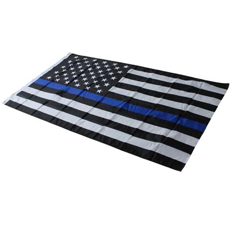 4 Types 90150cm Blueline Usa Police Flags 3x5 Pieds Mince Blue Line Usa