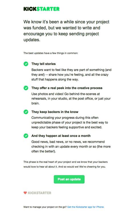 Know Before You Go Email Template