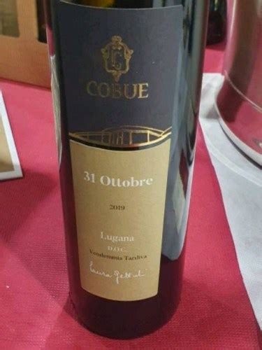 Cobue 31 Ottobre Vendemmia Tardiva Vivino US