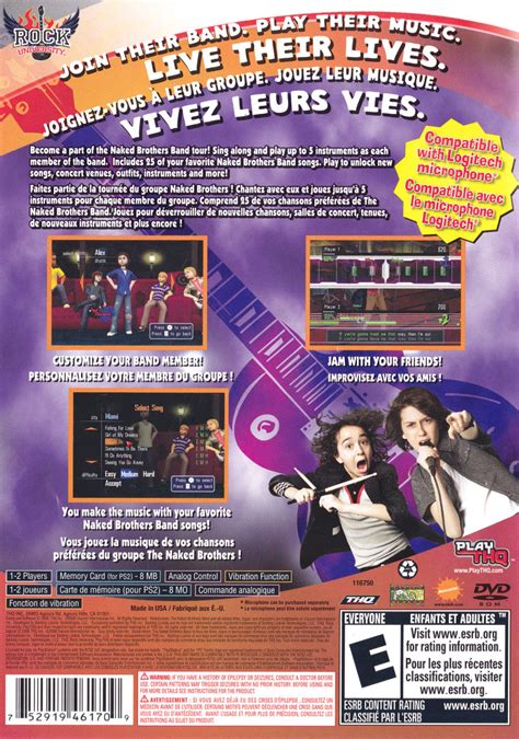 The Naked Brothers Band PS2 Game 8 Bit Legacy