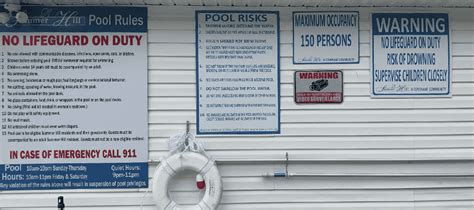 Protecting Swimmers With Proper Public Pool Signage Signvisions