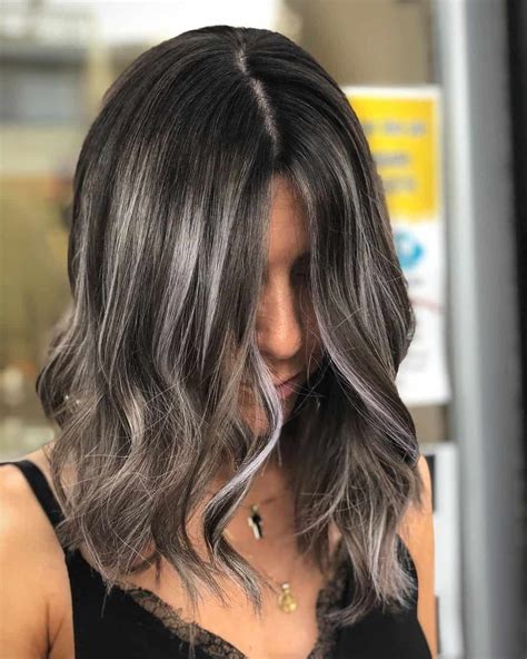 30+ ash grey hair color highlights - LaureenDerren