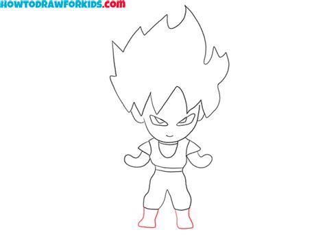 How To Draw Goku Step By Step Easy Drawing Tutorial For Kids