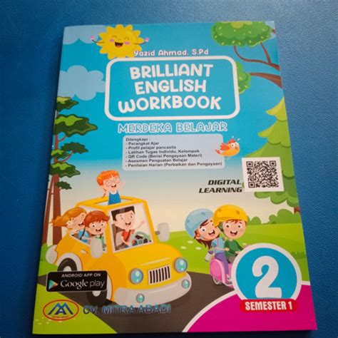 Jual Buku Brilliant English Workbook Kelas Sd Semester Kab