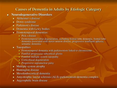 Ppt Dementia Powerpoint Presentation Free Download Id 4717396