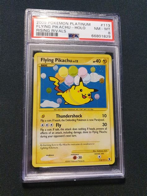 Se Produkter Som Liknar Psa Flying Pikachu P Tradera