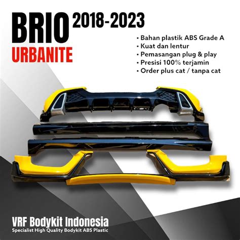 Jual Bodykit Plastik All New Brio Urbanite Shopee Indonesia