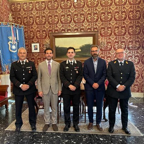 Monreale Il Sindaco Arcidiacono Incontra Il Nuovo Capitano Dei