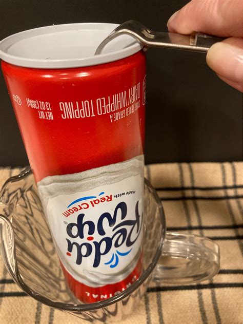 My whipped cream can has run out of nitrous. I want what's inside