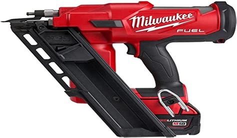 Milwaukee M Ffn C Cordless Nailer With X Ah Batteries In Tool