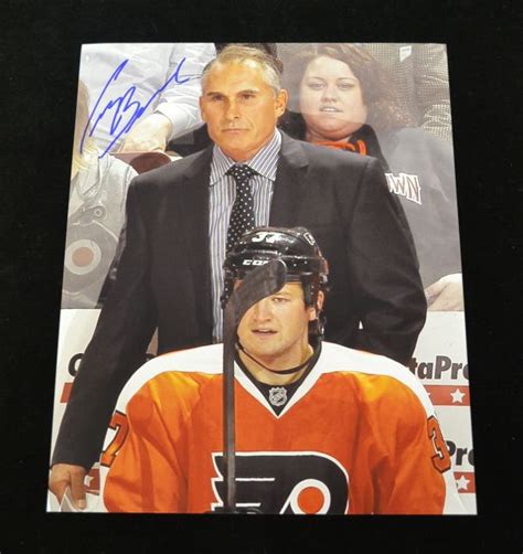 Philadelphia Flyers Craig Berube Autographed Photo - Carls Cards & Collectibles