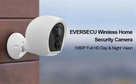 Amazon Eversecu Wireless Home Security Camera System Wire Free