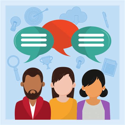 Talking Speech Bubbles Icon 素材 Canva可画