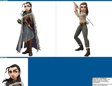 Pc Computer Multiversus Arya Stark The Spriters Resource