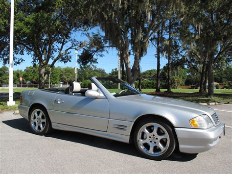 25k Mile 2002 Mercedes Benz Sl500 Silver Arrow For Sale On Bat Auctions