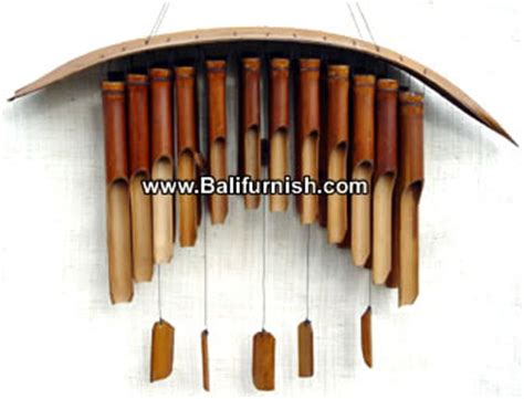 Bamboo Wind Chimes From Bali Indonesia