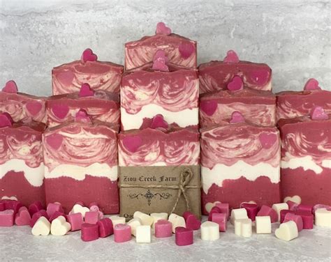 Wild Rose Goat Milk Soap Etsy