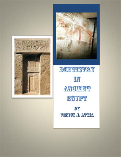 (PDF) Ancient Egyptian Dentistry Article