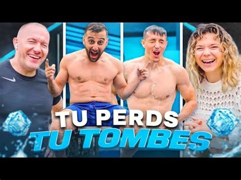 Tu perds tu tombes dans leau glacée ft TiboInShape et jujufitcats