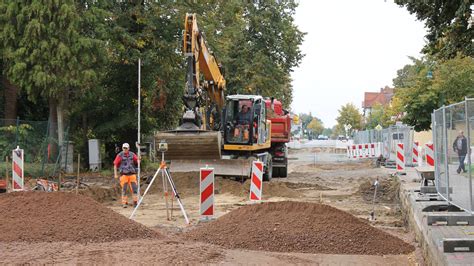 Bauarbeiten An Der Beetzendorfer Lindenstra E Liegen Im Zeitplan