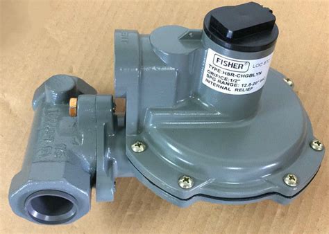 Bar Fisher Hsr Model Gas Regulator Compact Fisher Differential