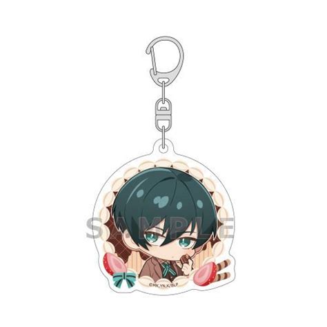 Cdjapan Blue Lock Acrylic Key Chain Rin Itoshi Chocolate Code