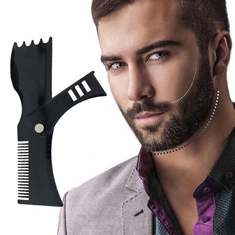 Product Description Use This Beard Shaping Template And Its Handy