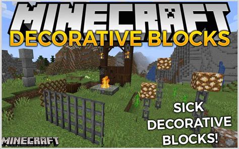 Decorative Blocks 1.15.2 - Minecraft PC