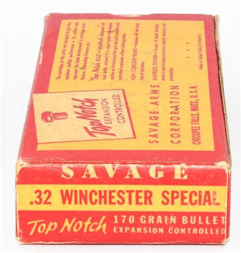 Lot 1429 16 Rounds Of Savage 32 Win SPL Ammunition Brand Used Works