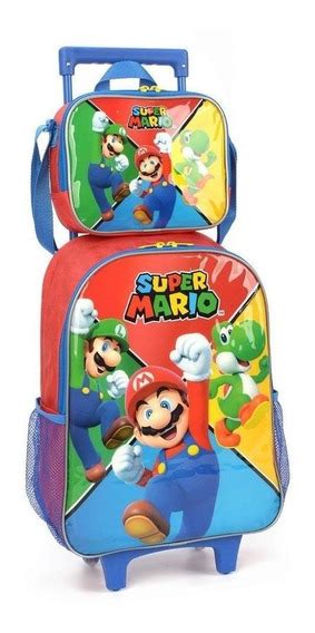 Kit Mochila Mario Rodinhas MercadoLivre