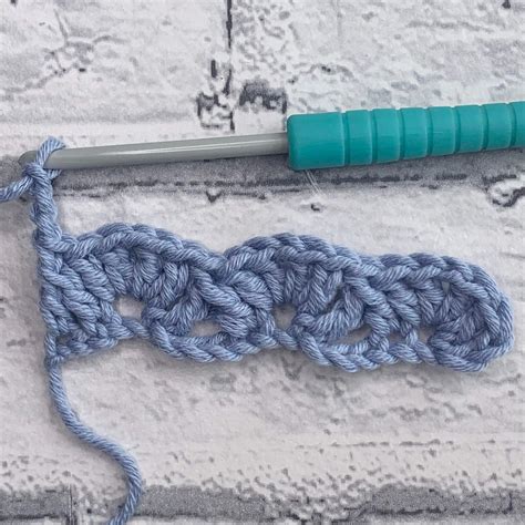 Open Scallop Crochet Pattern Tutorial