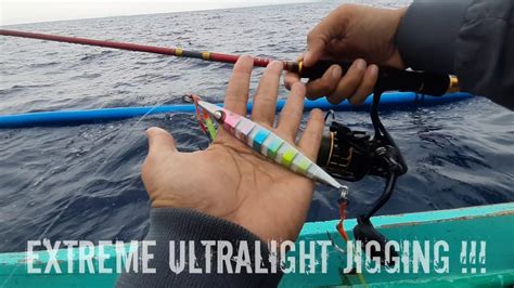 Rod Ul Jigging Jabrik Vs Ikan Marlin Extreme Ultralight Jigging