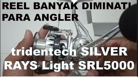 Reel Tridentech SILVER RAYS Light SRL5000 Unboxing YouTube