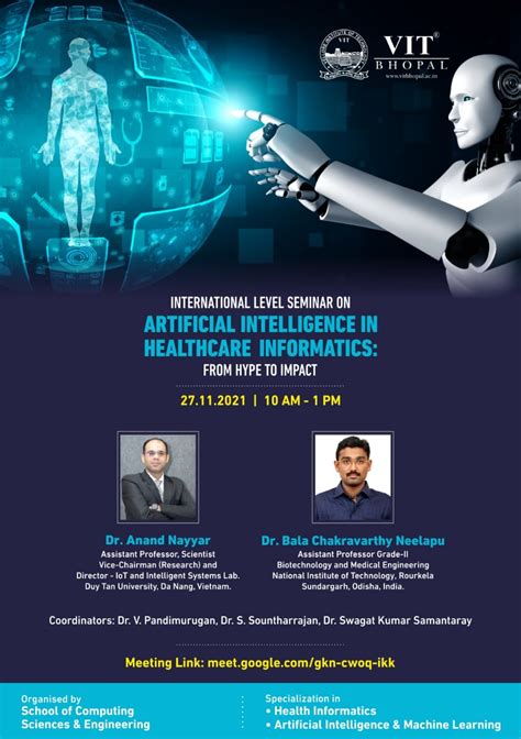 International Level Seminar On Artificial Intelligence In Healthcare