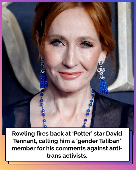 J.K. Rowling feuds with ‘Potter’ star David Tennant, calls him member