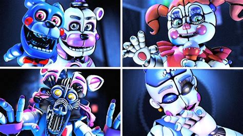 Every Fnaf Sister Location Animatronic In A Nutshell Fnaf Sister