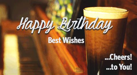 Beer Cheers Beer Happy Birthday Gif - Fight for This