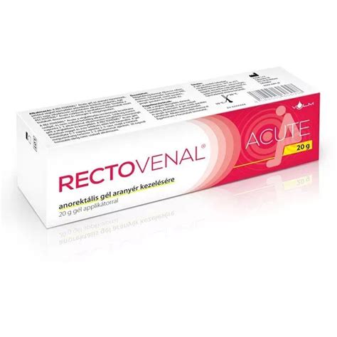 Gel Protiv Hemoroida Rectovenal Acute 20gr