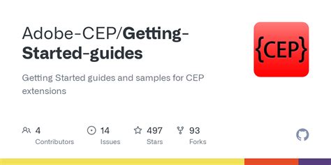 Github Adobe Cep Getting Started Guides Getting Started Guides And