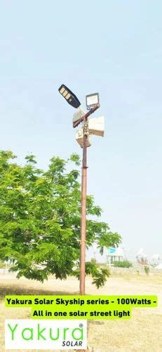 Led Yakura Skyship Watts Solar Street Light Sathish Solar Trichy