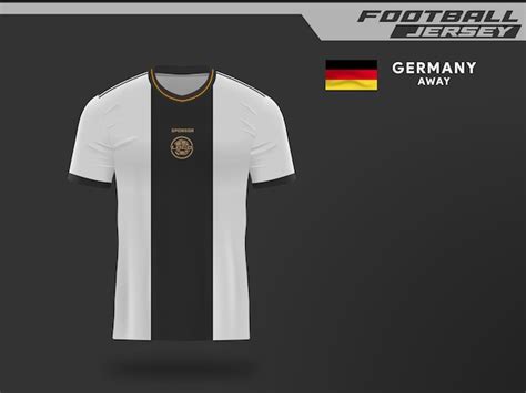 Premium Vector | Jersey Football Germany home