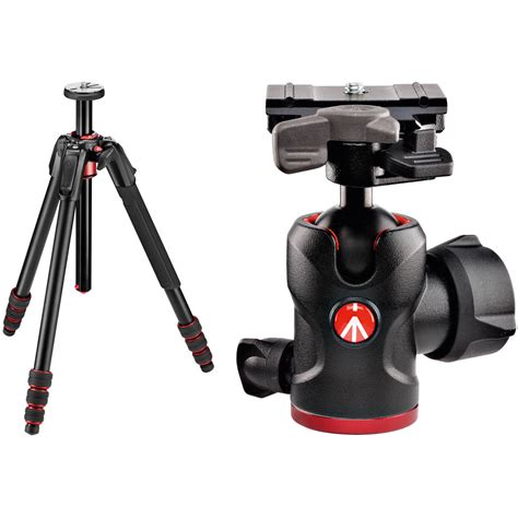 Manfrotto Go Aluminum Tripod And Ball Head Kit B H Photo