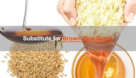 13 Healthy Brown Rice Syrup Substitutes in Cooking & Baking