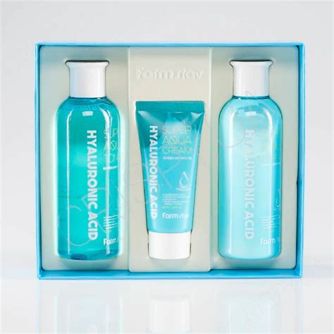 Farmstay Hyaluronic Acid Suter Aqua Skin Care Set Korean